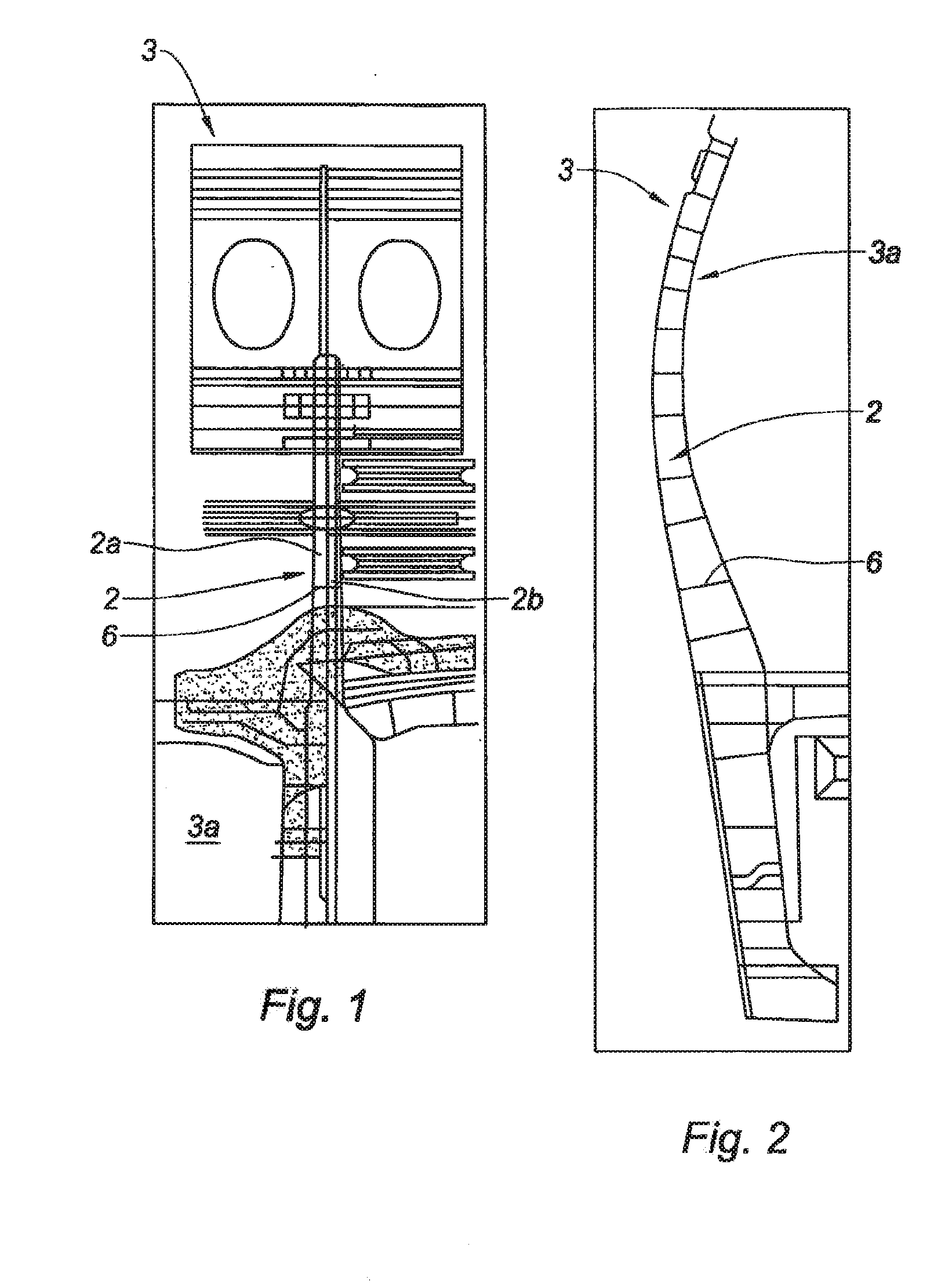 Secure beam, in particular strong frame of fuselage, and aircraft fuselage provided with such frames