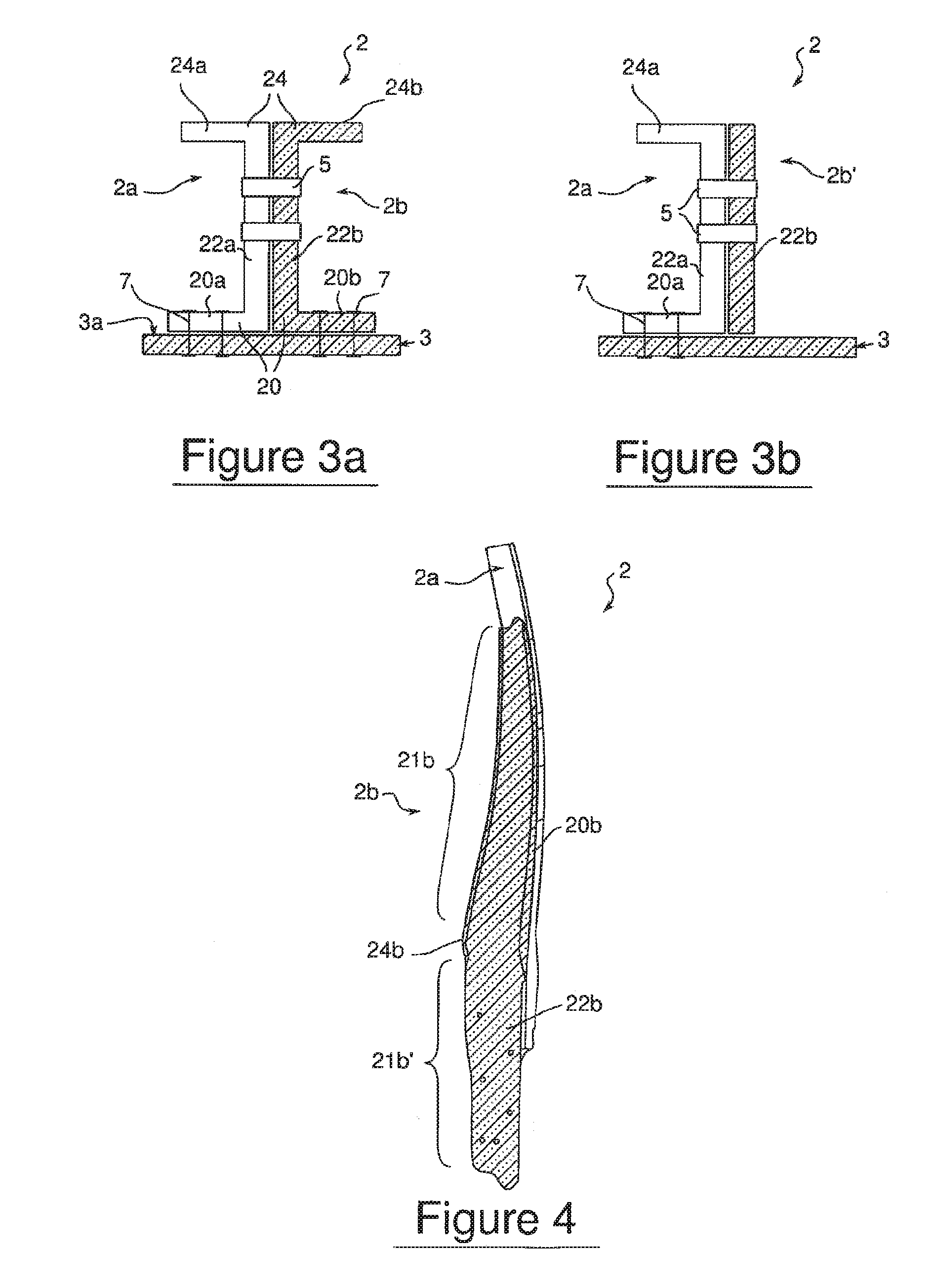 Secure beam, in particular strong frame of fuselage, and aircraft fuselage provided with such frames