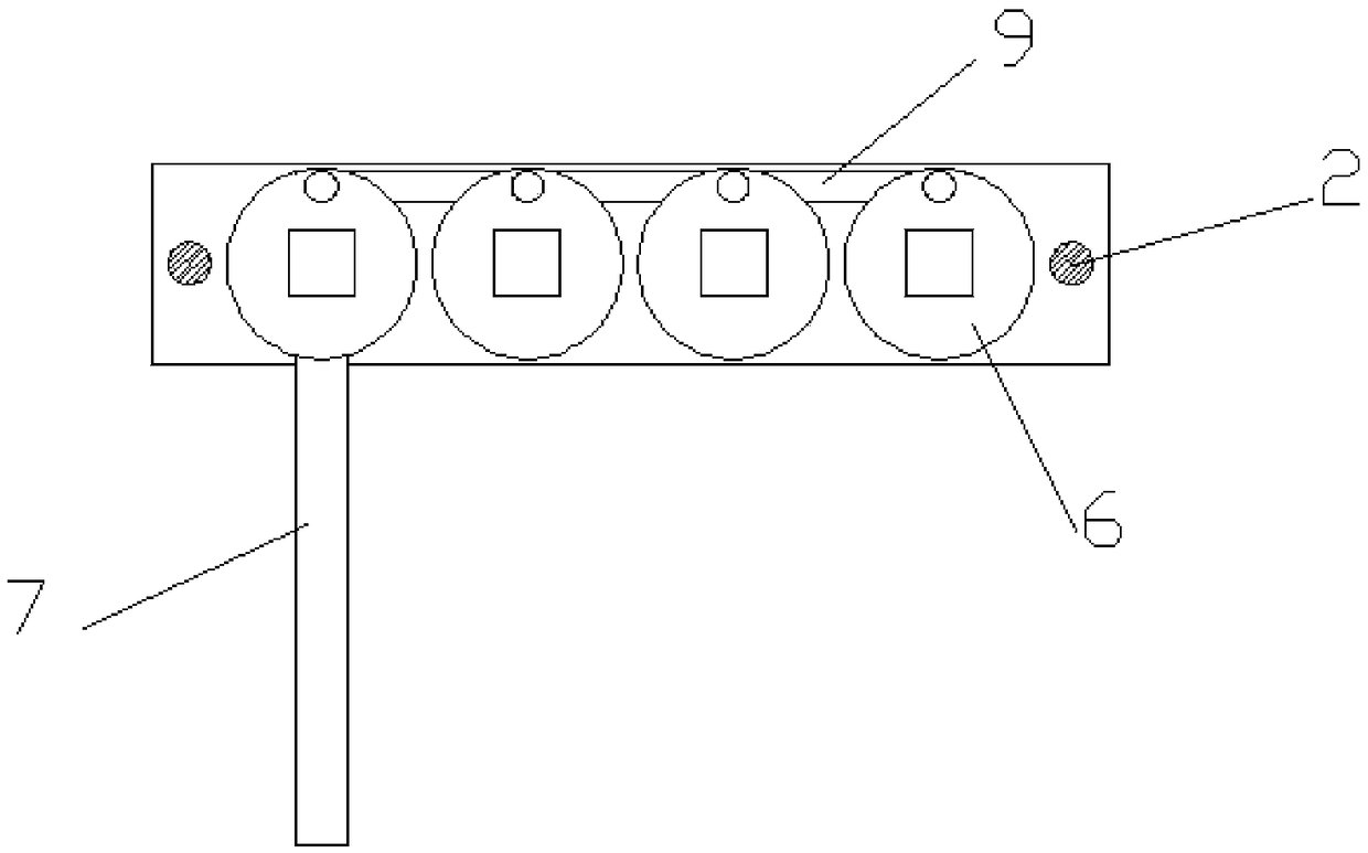 Linkage type detecting device for harmful ions of lubricating grease