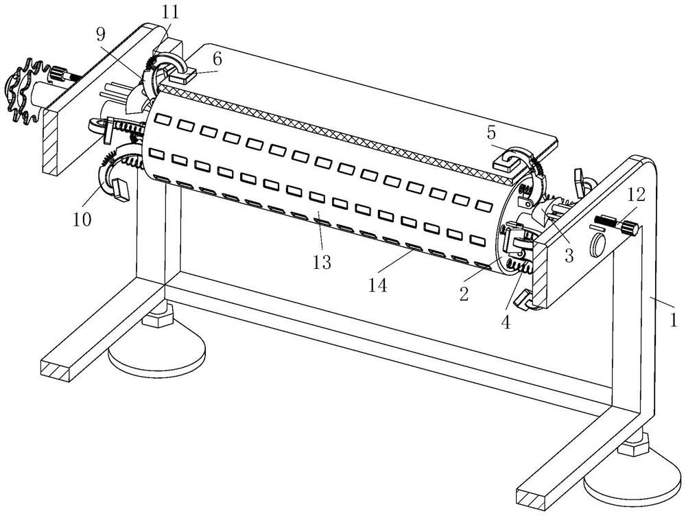 Conveying roller for tempered glass production