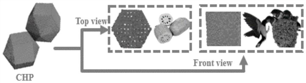 A hexagonal columnar tricobalt tetroxide precursor and its preparation method, hexagonal columnar tricobalt tetroxide and its application