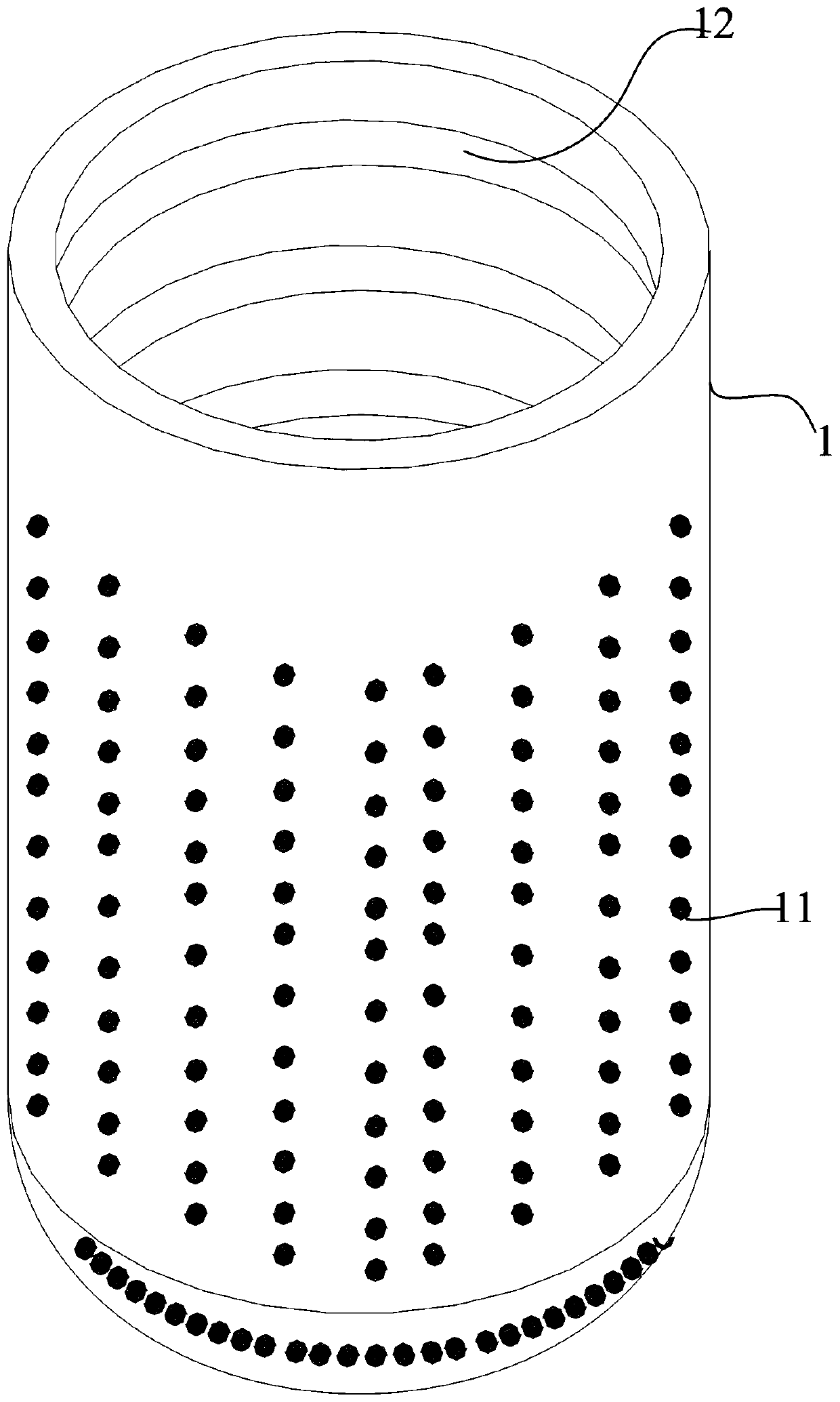 Crucible for melting high-purity aluminum and preparation method thereof