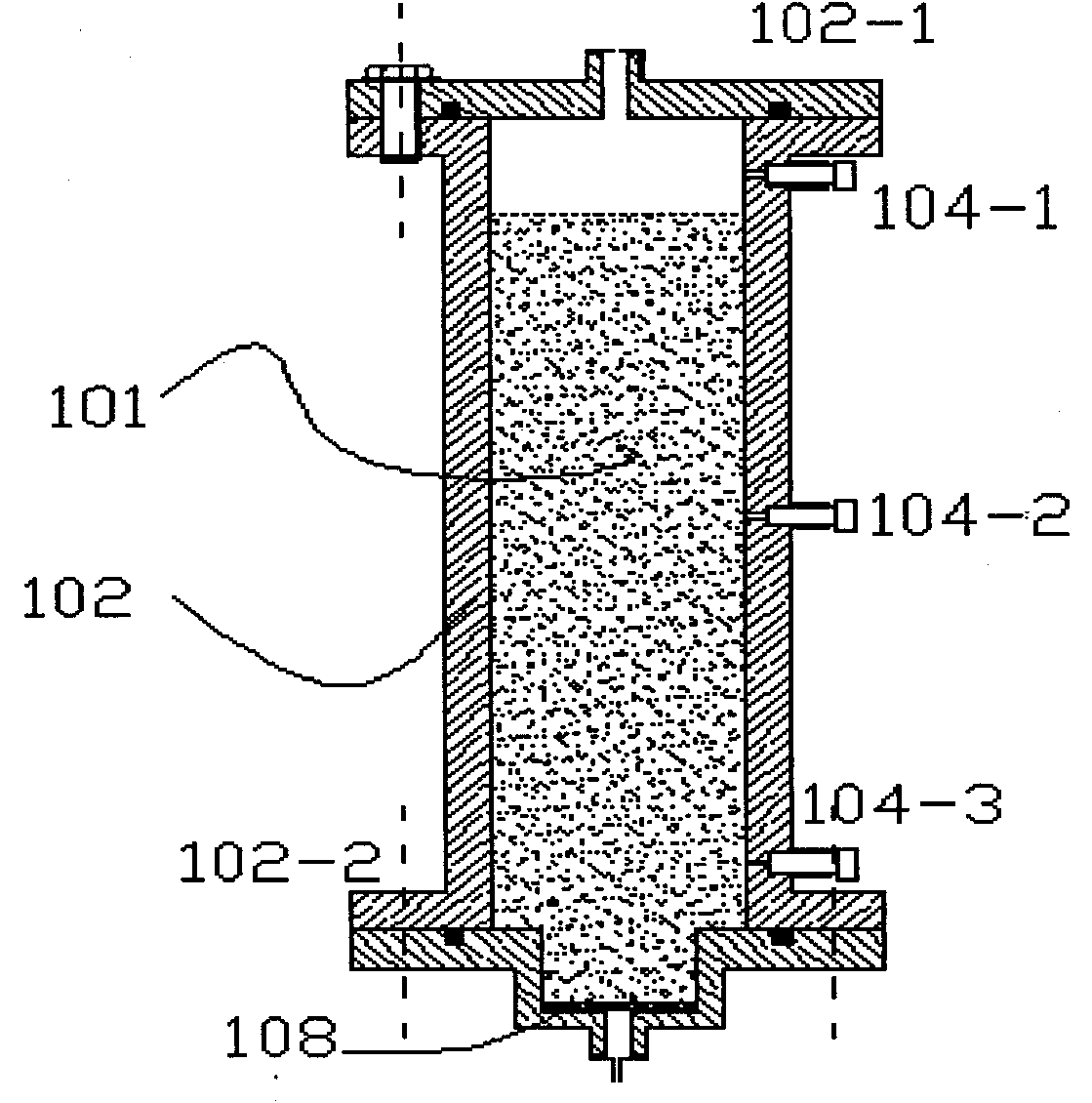 Device for evaluating sand-blocking performance of sieve with sieve tube