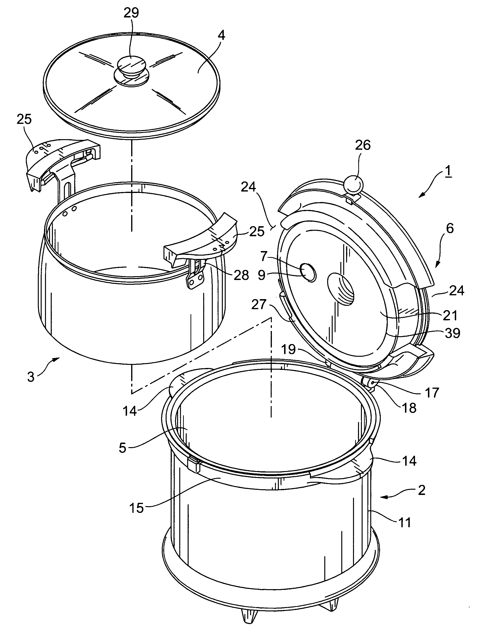 Heat-insulating cooking container