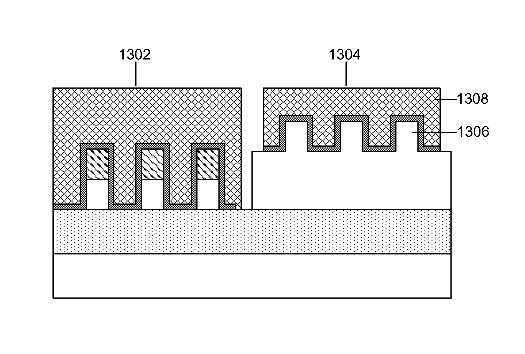 MOS capacitors with a finfet process