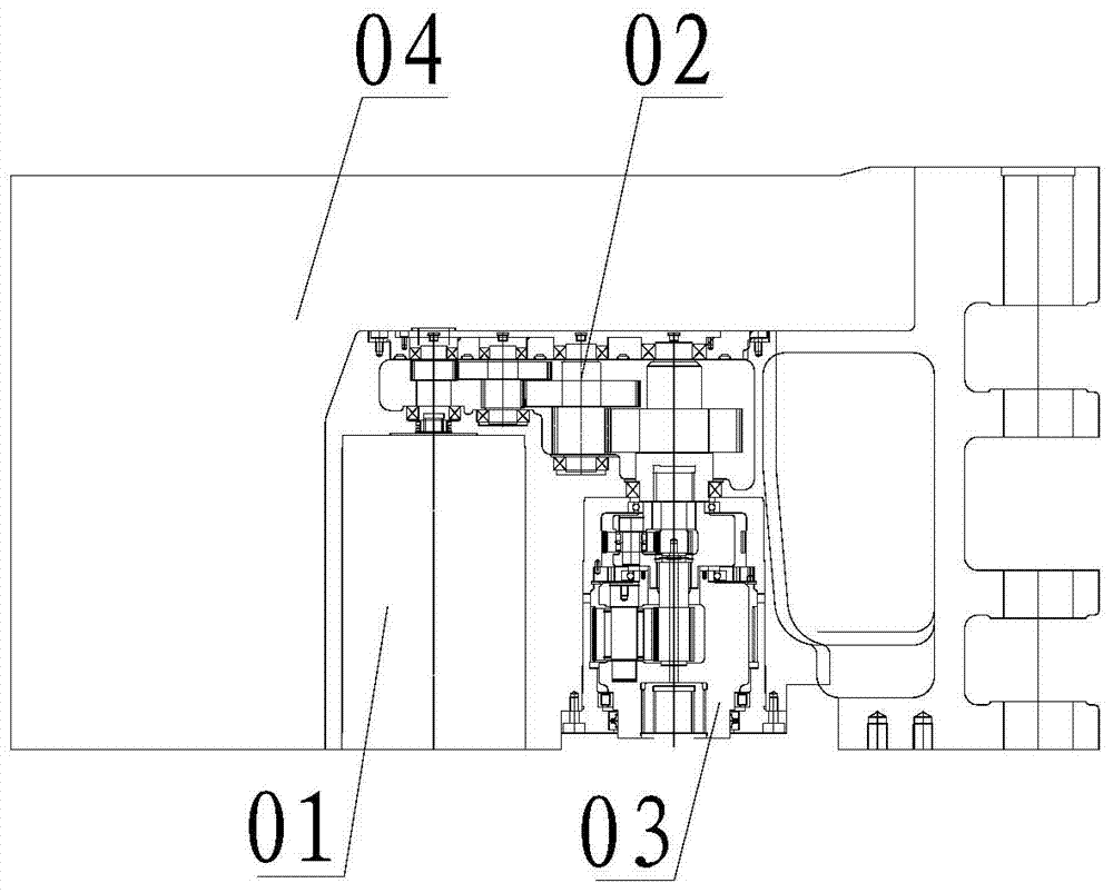 Coal mining machine and traction part thereof