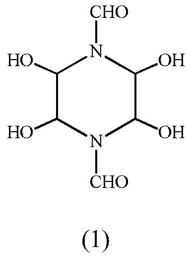 Synthetic method of 1,4-diformyl-2,3,5,6-tetrahydroxypiperazine