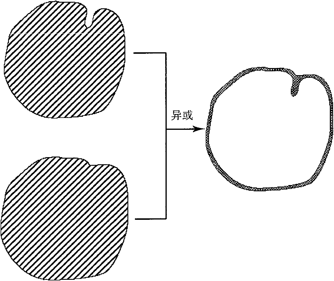 Fast volume rendering method of inwall of cavum-type viscera