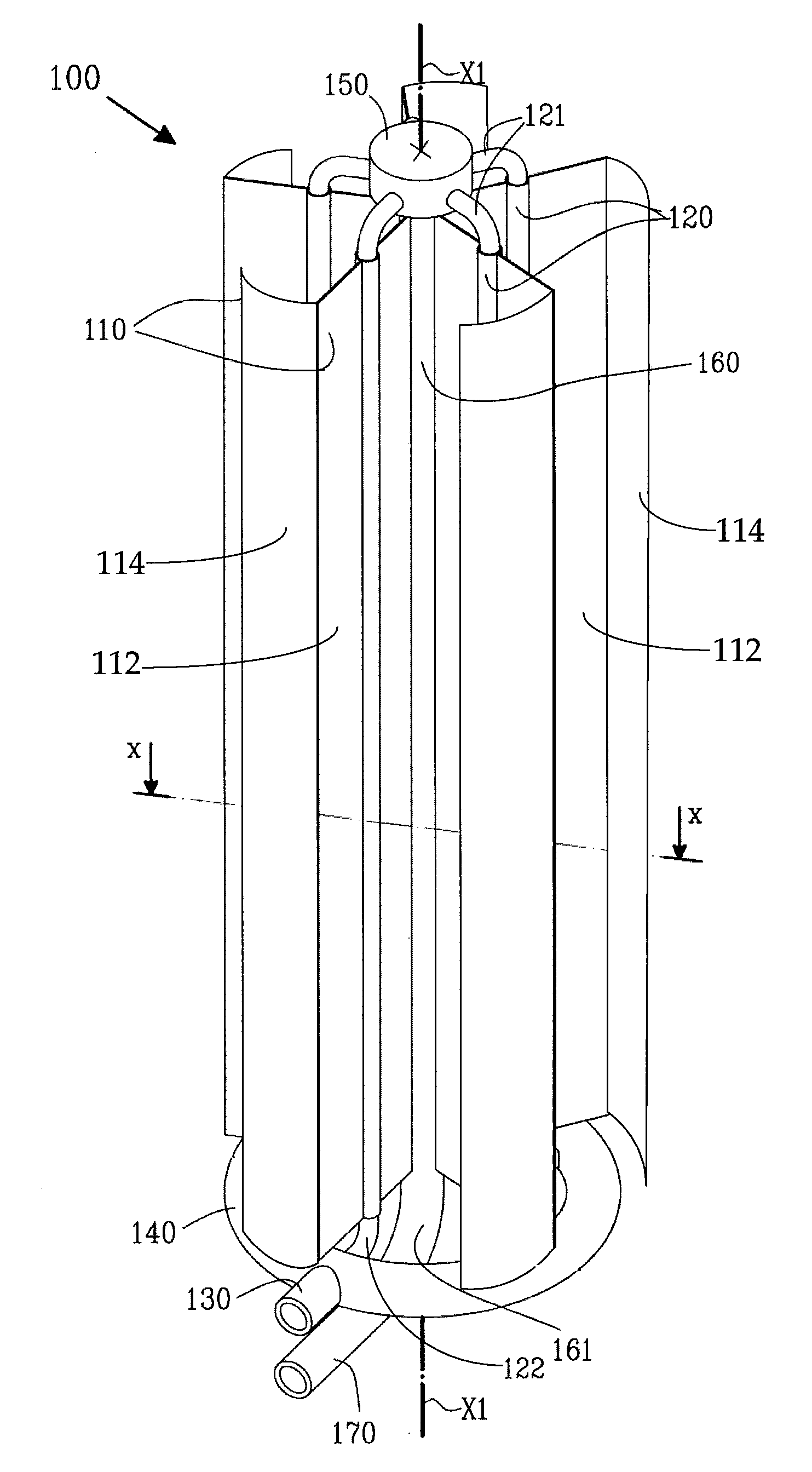 Axial Heat Exchanger for Regulating the Temperature and Air Comfort in an Indoor Space