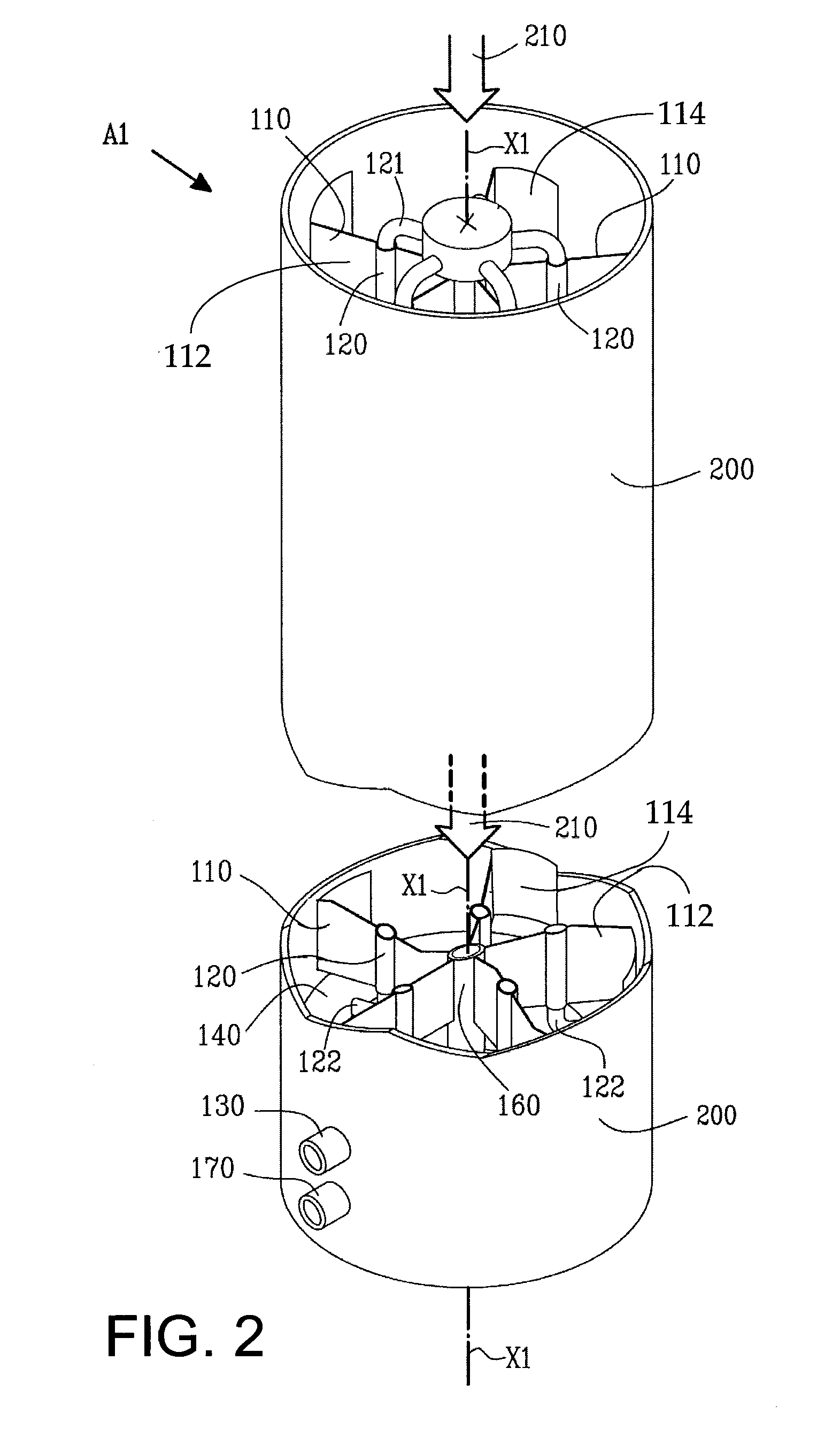 Axial Heat Exchanger for Regulating the Temperature and Air Comfort in an Indoor Space