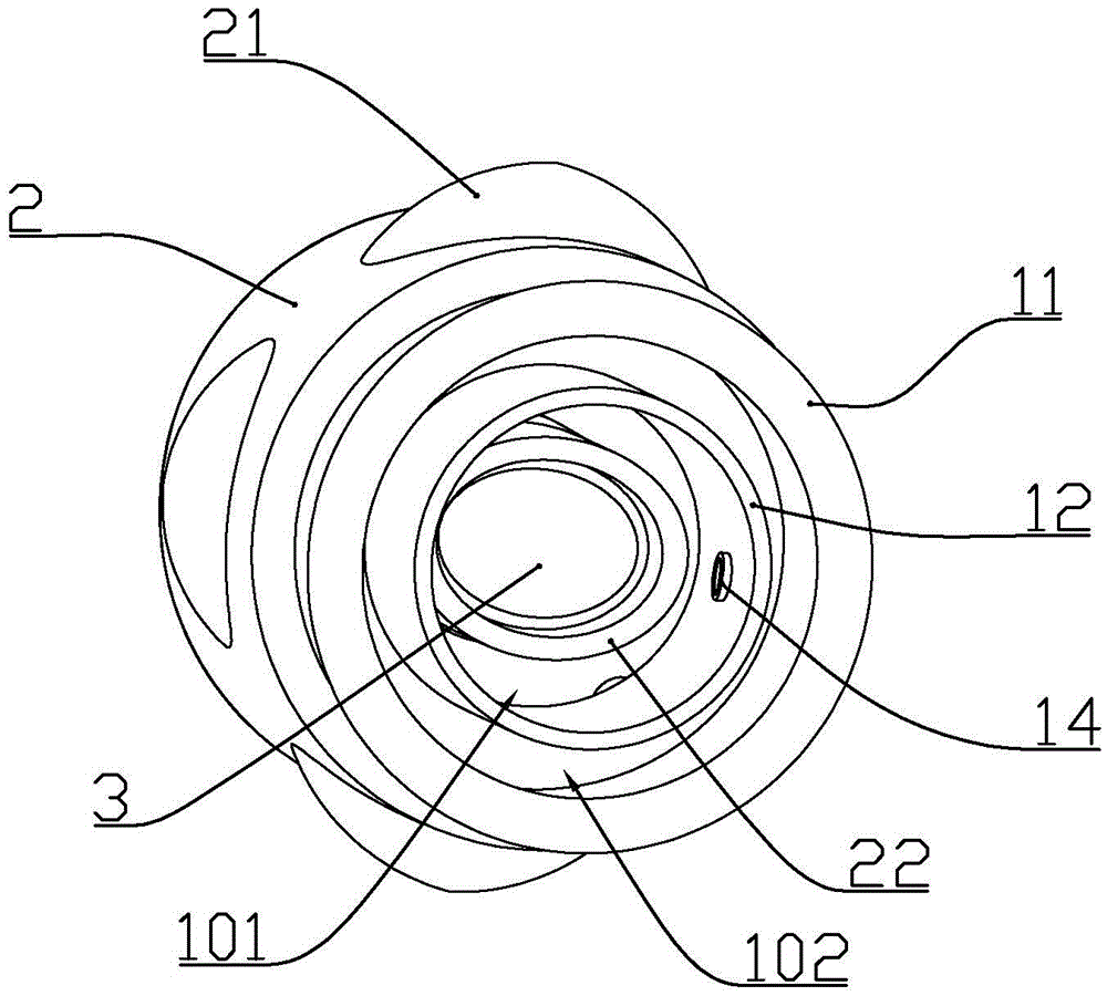 A cupping device with massage function