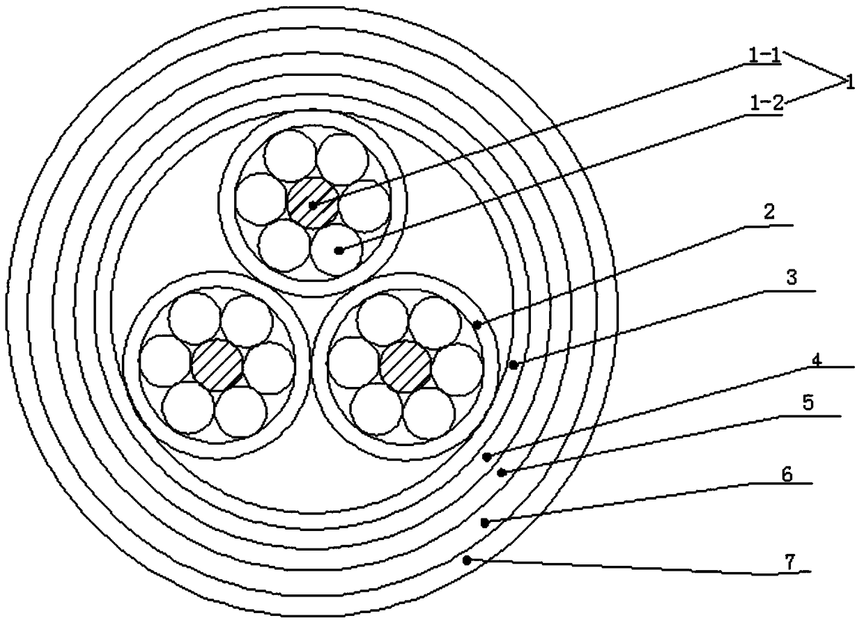 Wear-resistant rail traffic locomotive cable