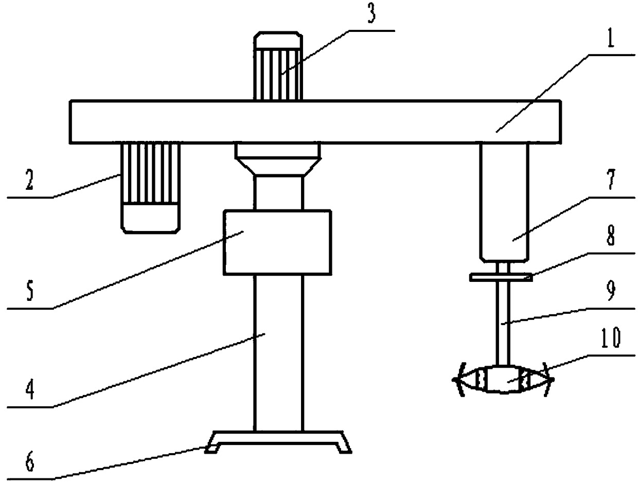 Efficient coating dispersing machine