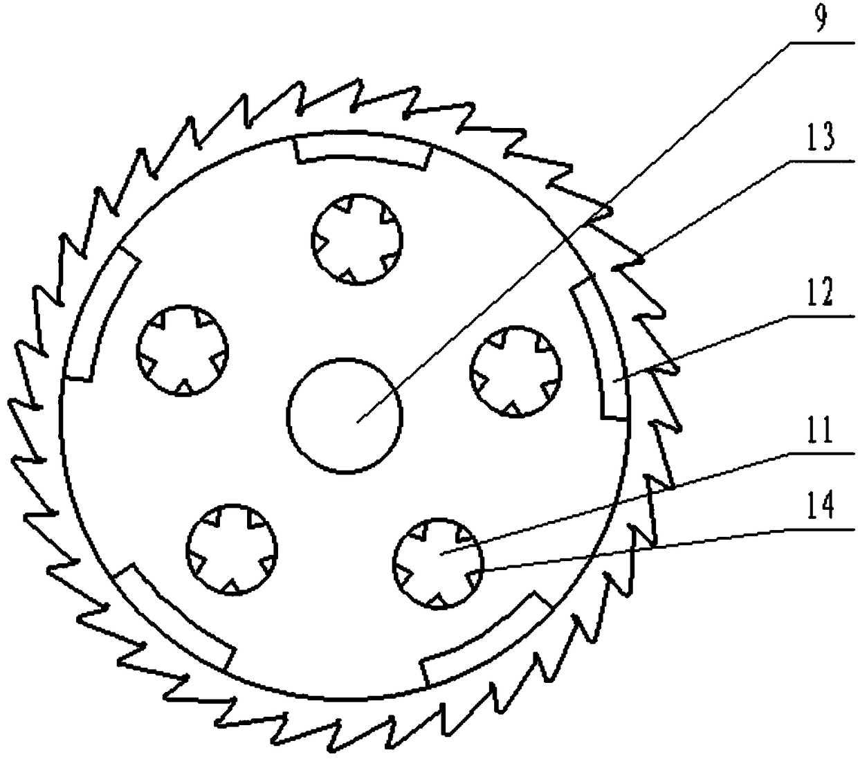 Efficient coating dispersing machine