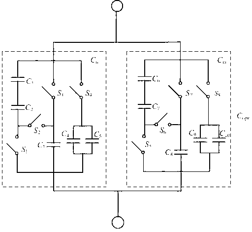 CPT (contact-less power transfer) system based on static capacitor array and control method thereof