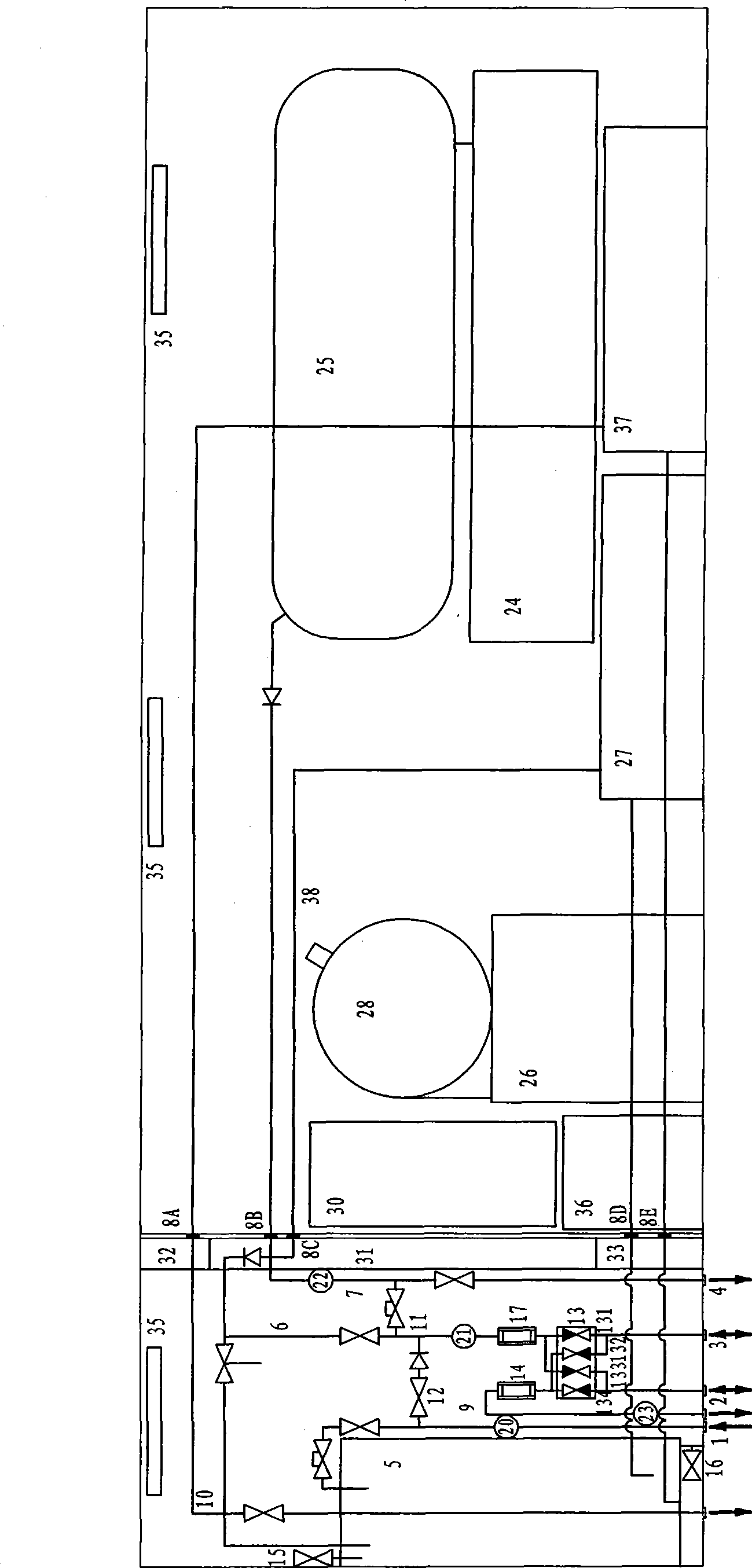 Vehicle-mounted detachable cleaning apparatus and quasi-on-line cleaning method for heating system