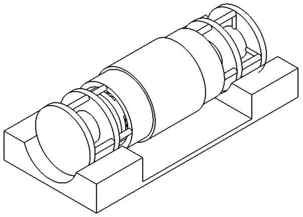 A coaxial four-cylinder four-stroke free-piston generator