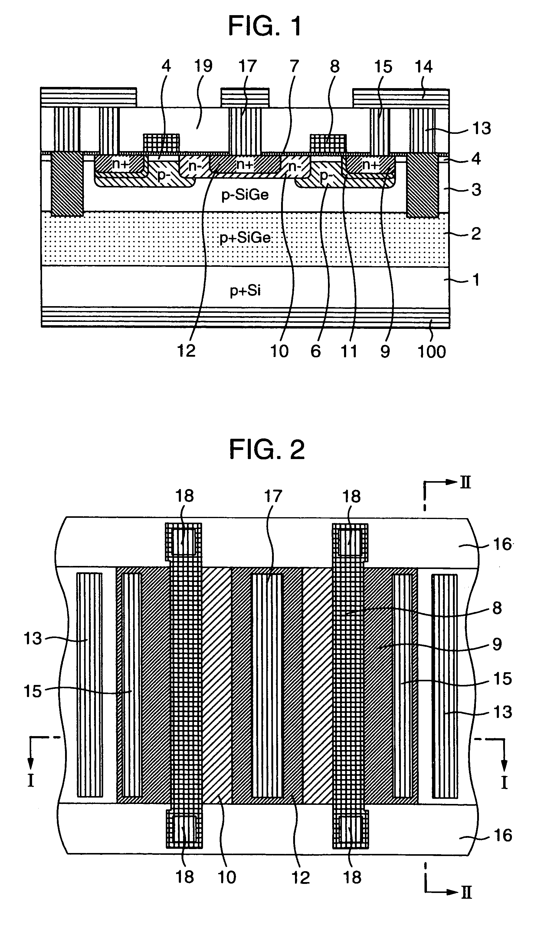 Field-effect type semiconductor device for power amplifier