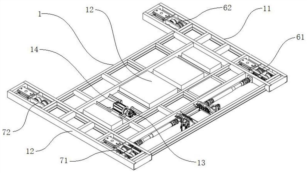 Ultralow-height heavy lifting RGV system