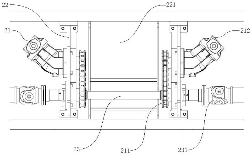 Ultralow-height heavy lifting RGV system