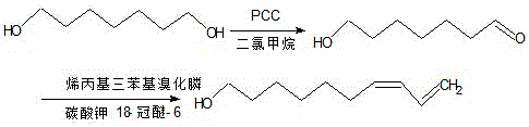 The synthetic method of z7,9-decadiene-1-alcohol