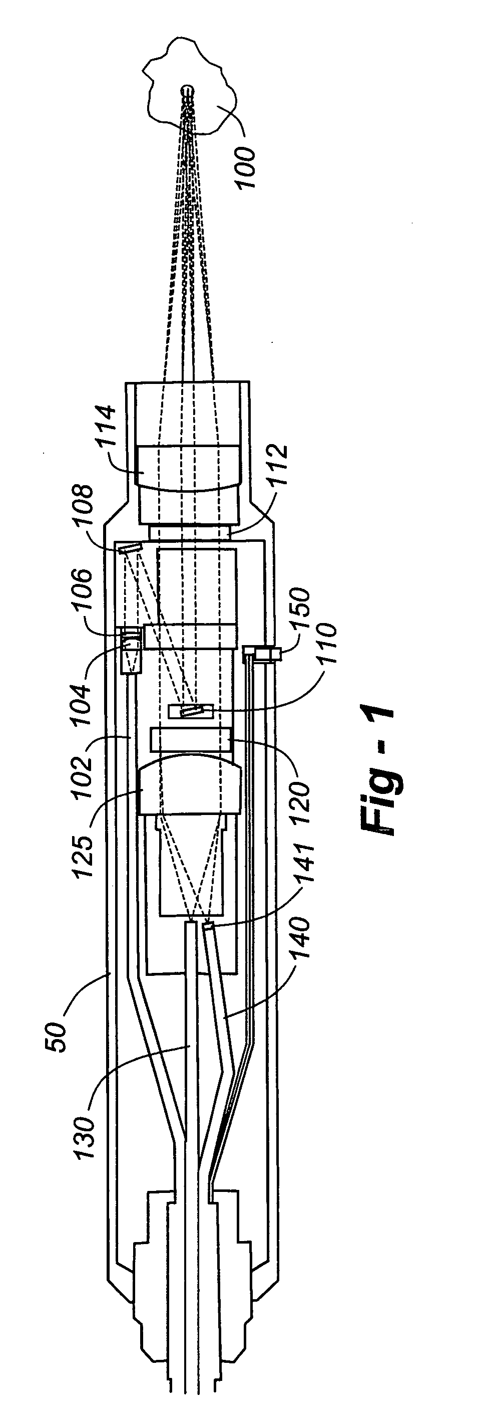 Large-collection-area optical probe