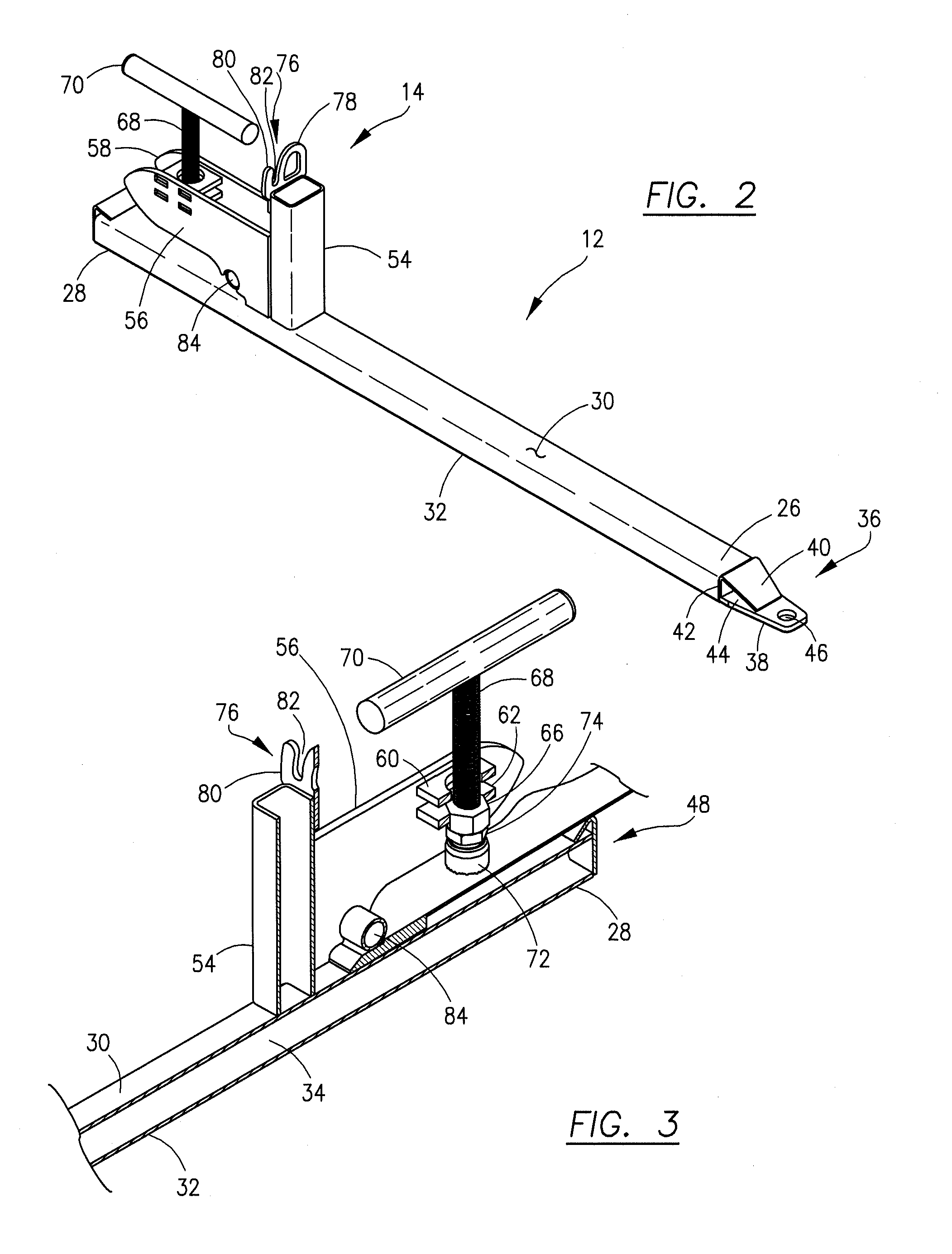 Clamp-on fork lift attachment