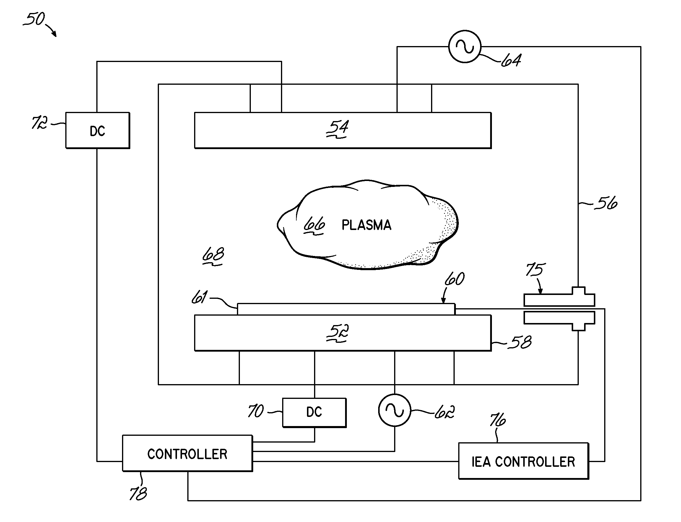 Methods of electrical signaling in an ion energy analyzer