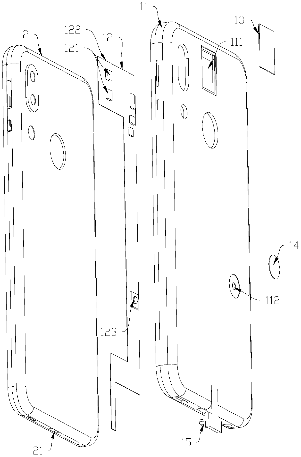 Electronic device and electronic device protective sleeve integrated with sterilization function