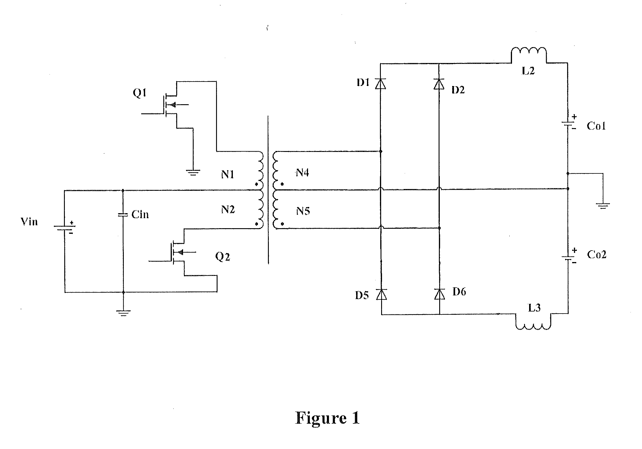 Quasi resonant push-pull converter and control method thereof