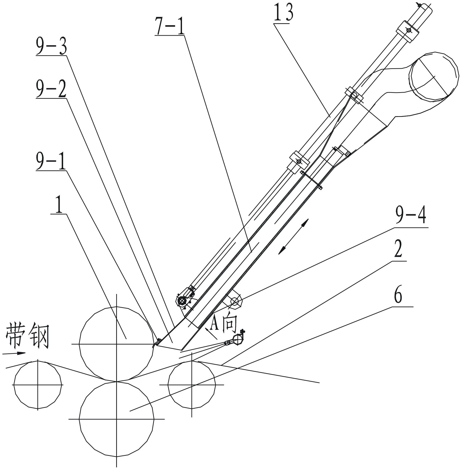 Active airflow field controlled plate surface cleaning device