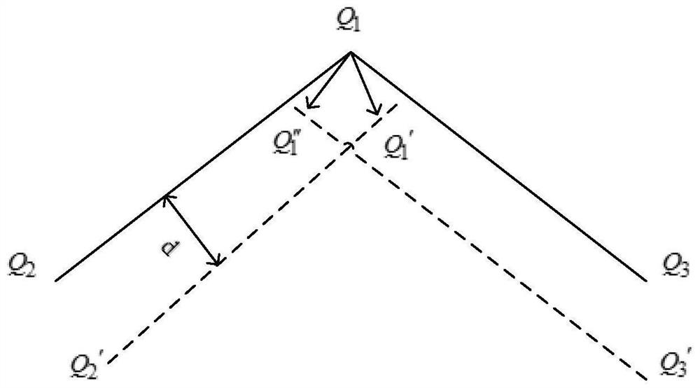 Laser filling method and device based on zigzag single-layer contour pattern