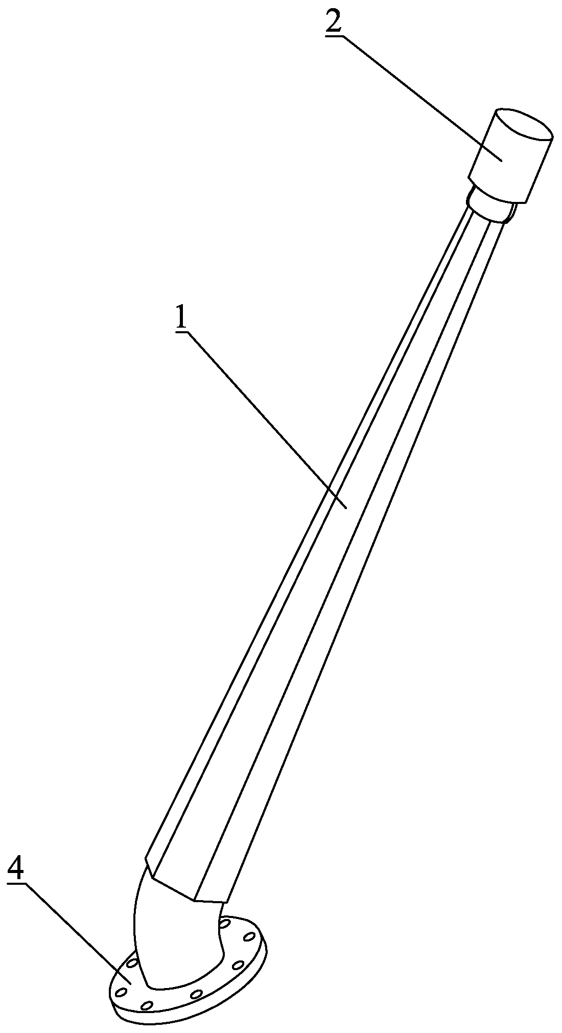 High-pressure water drainage control method and high-pressure fire water monitor