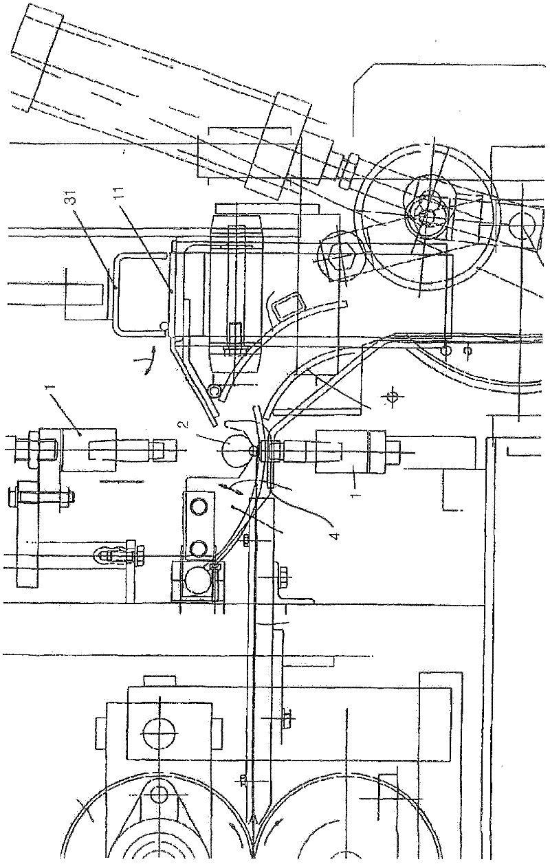 Method and device for producing welded connections