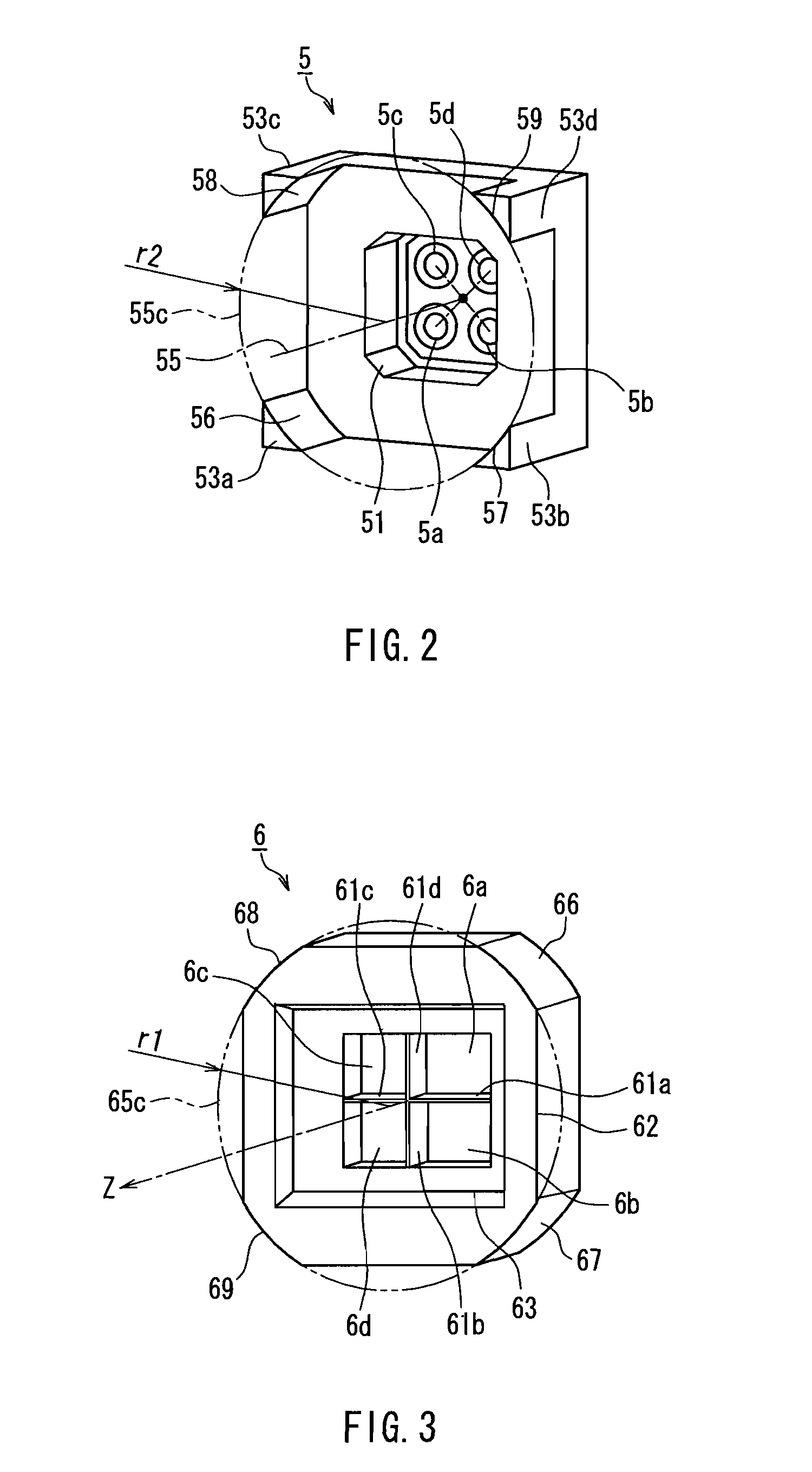 Compound eye camera module and method of producing the same