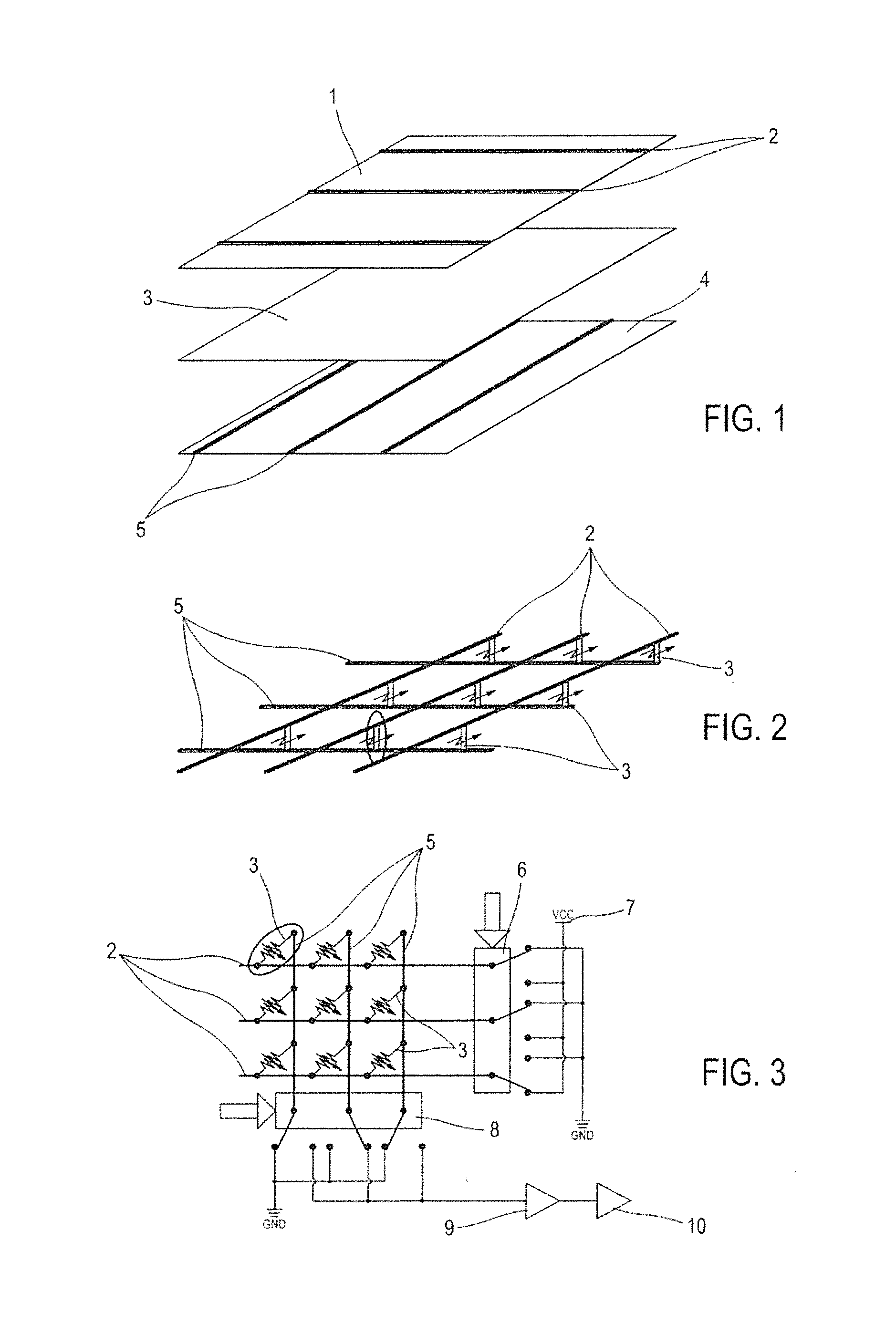 Device for Measuring Pressure from a Flexible, Pliable, and/or Extensible Object Made from a Textile Material Comprising a Measurement Device