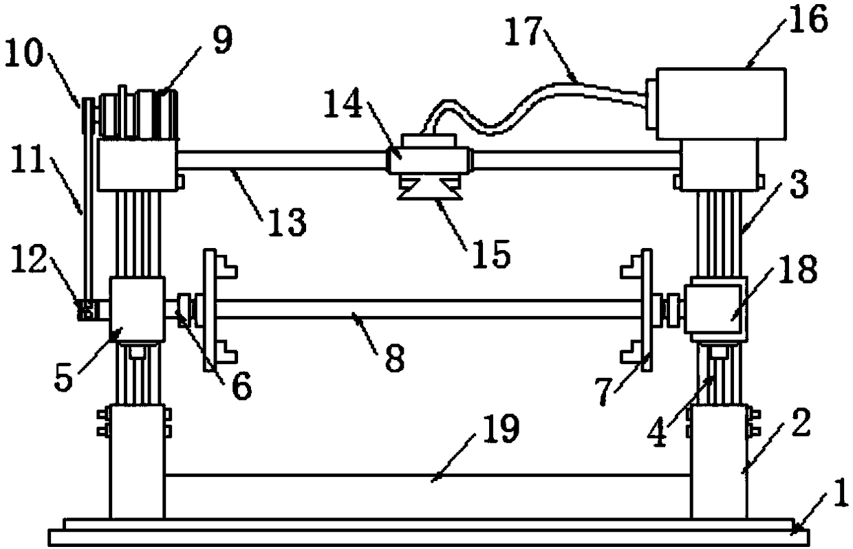 Surface spraying device for pipefittings
