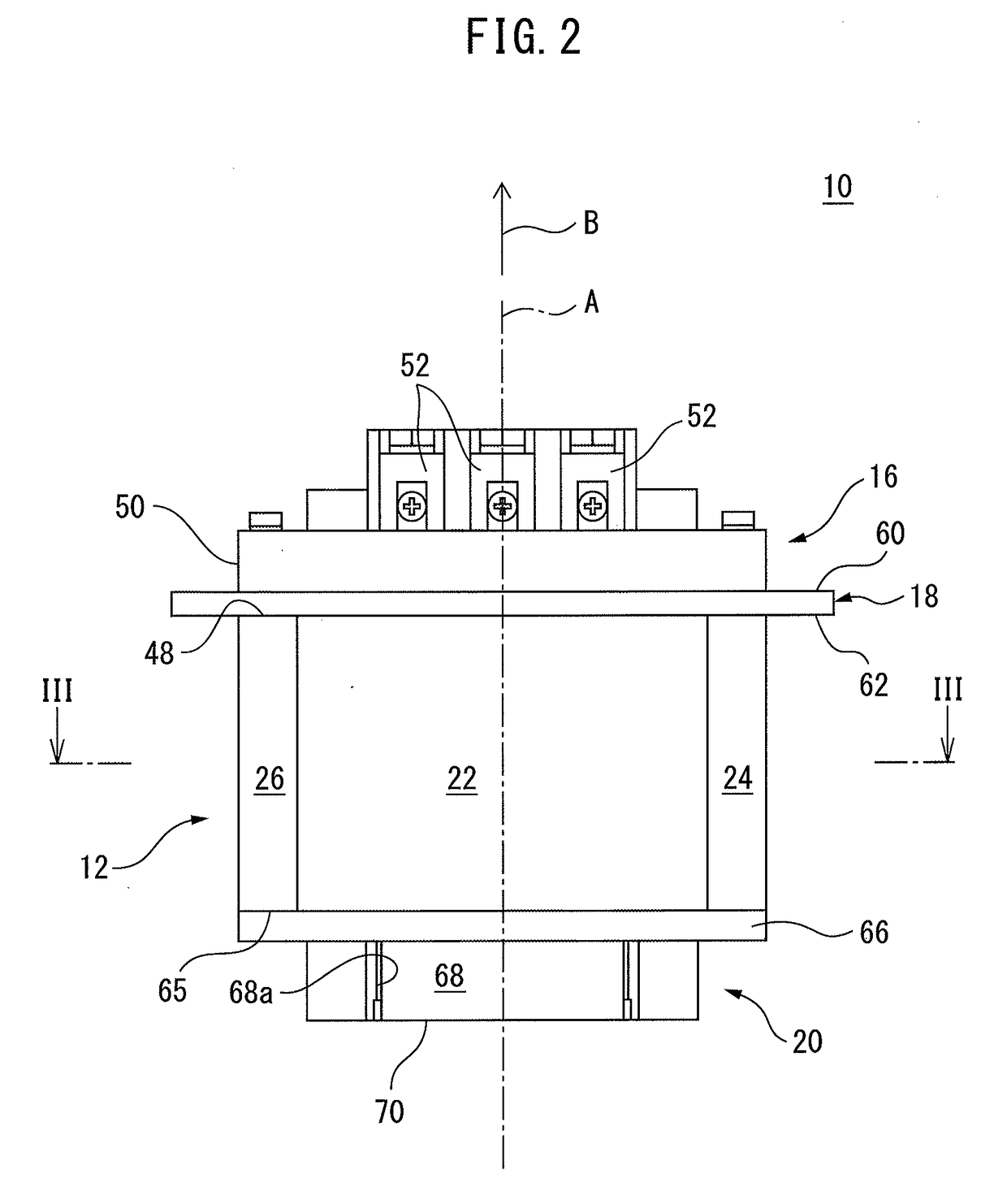 Reactor including tubular core, motor drive device, and amplifier device