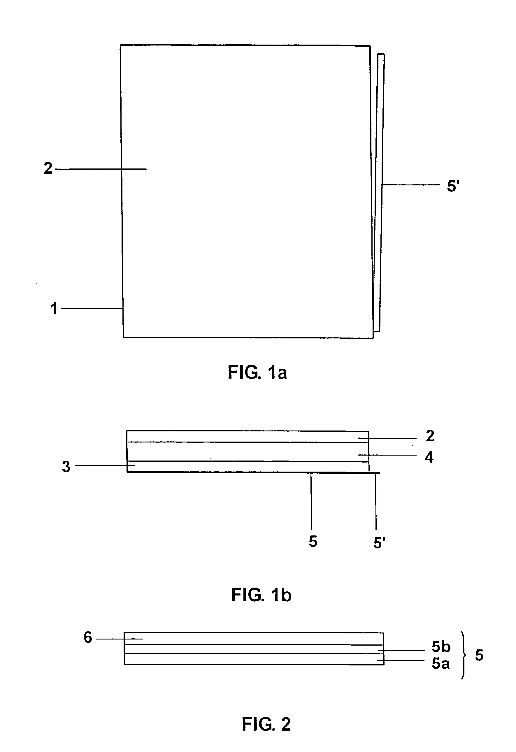 Discharge lamp having at least one external electrode, adhesive layer, and carrier film