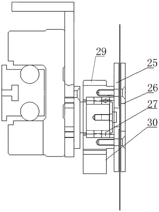 Plastic woven bag automatic cutting bag hot and cold cutter dual-purpose device