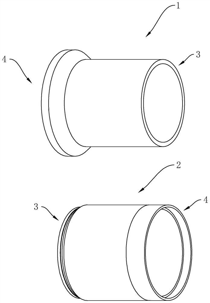 A kind of preparation method and preparation device of reinforced concrete pipe