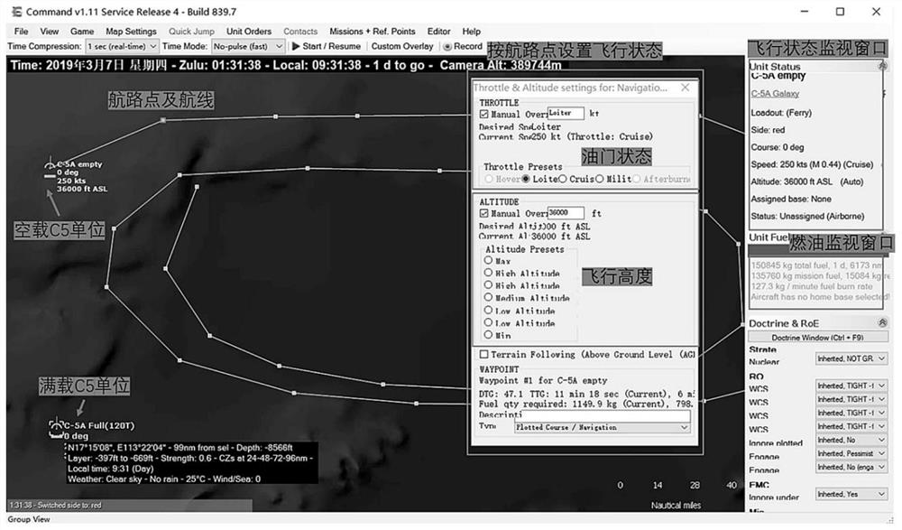 Modeling method for fuel consumption model of fixed-wing aircraft