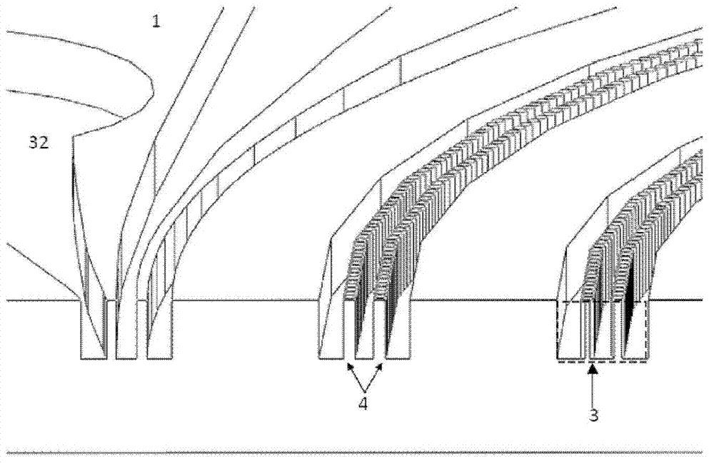 Microsphere separation and screening chip and preparation method thereof