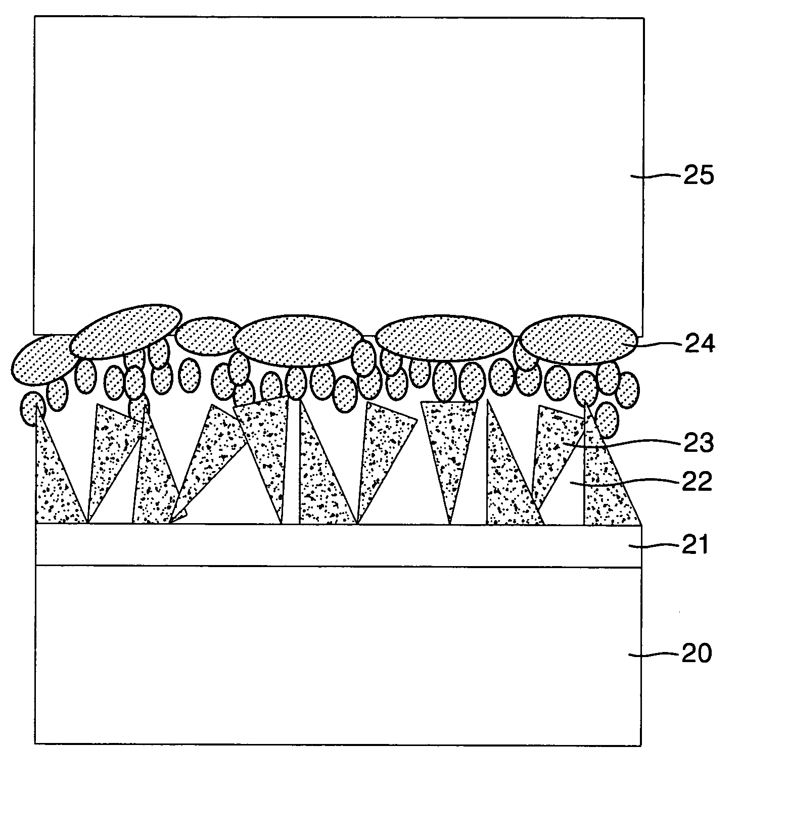 Nitride semiconductors on silicon substrate and method of manufacturing the same