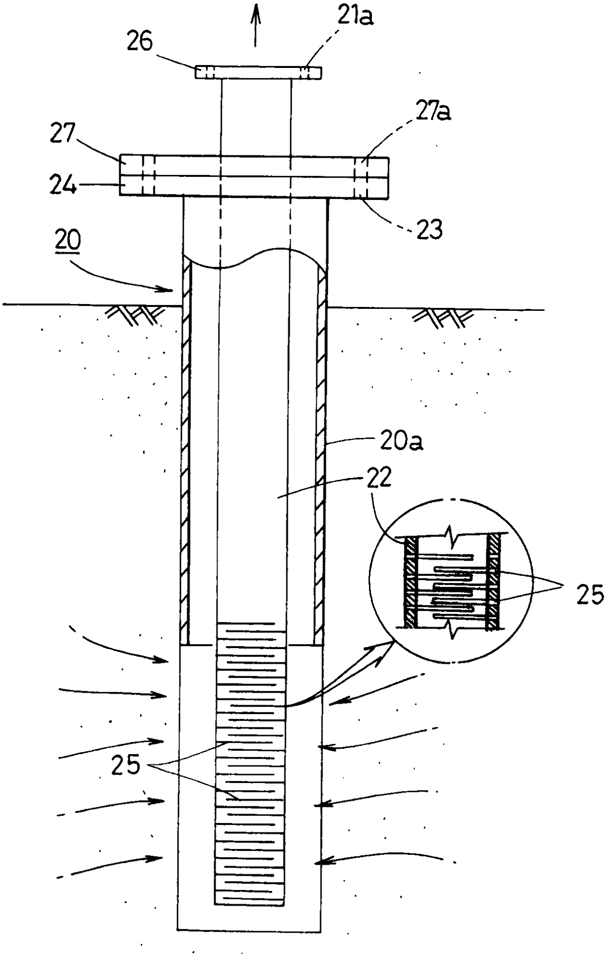 In Situ Treatment Apparatus applying Pneumatic Fracturing and Forced Extraction for oil contaminated Soil