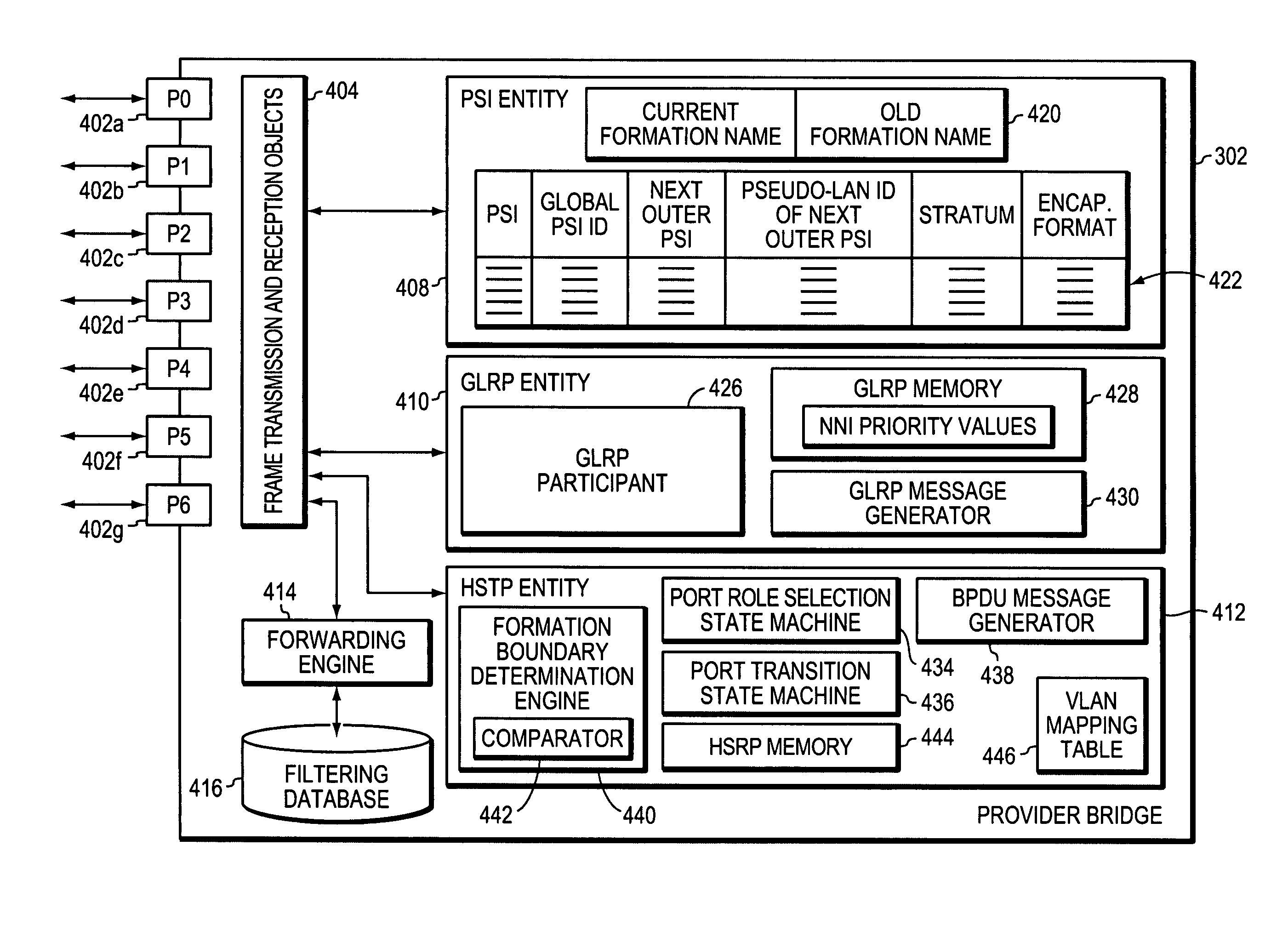 System and method for building large-scale layer 2 computer networks