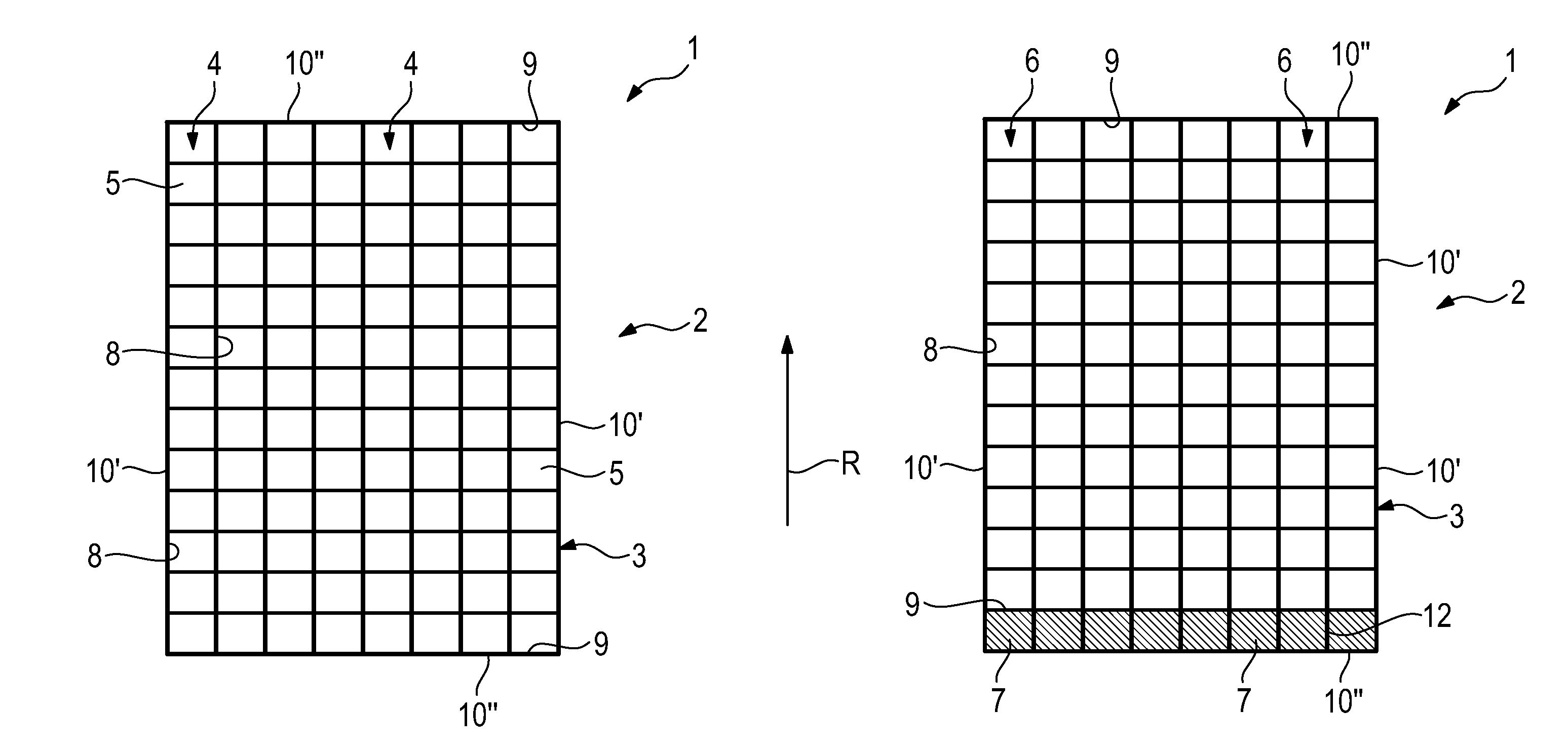 Modular system for a battery