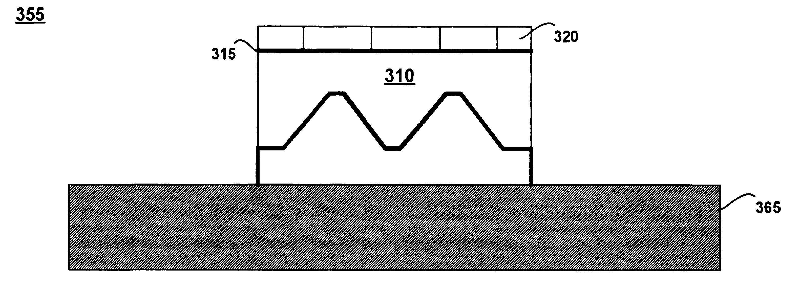 Semiconductor substrate with trenches for reducing substrate resistance