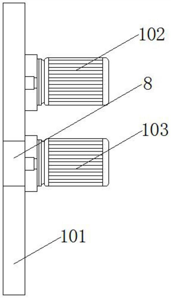 Electrostatic spinning guide wire transmission mechanism