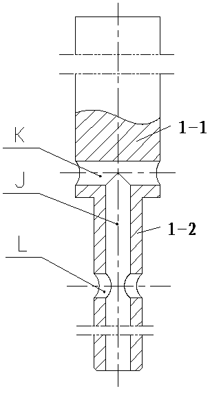 A shock absorber damping regulating valve